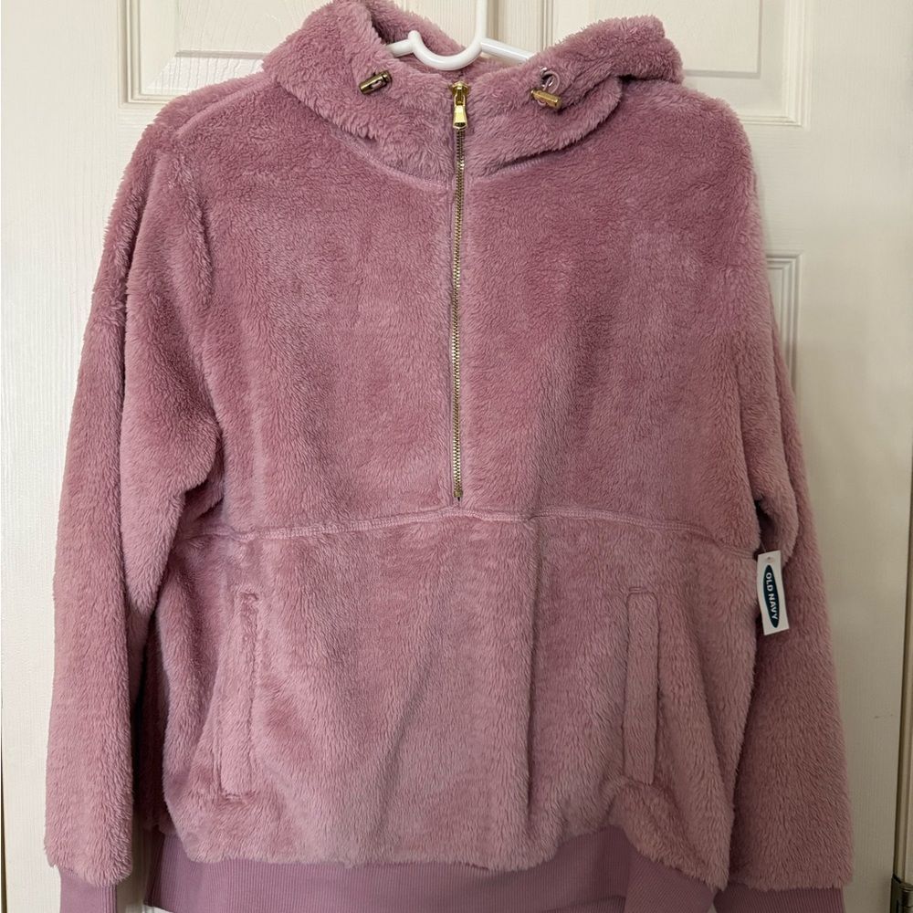 NWT Old Navy Plush Pink Ladies Jacket Ladies Size S